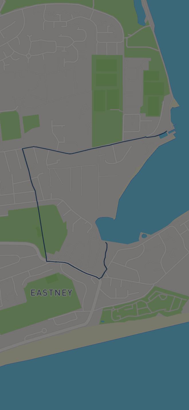 Preview of King Charles III England Coast Path: Portsmouth to South Hayling:: E9 Alt Route