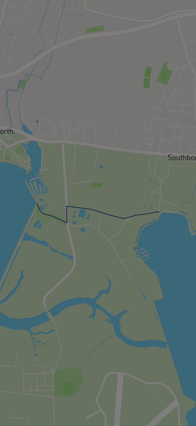 Preview of King Charles III England Coast Path: South Hayling to East Head: Thorney Island Bypass