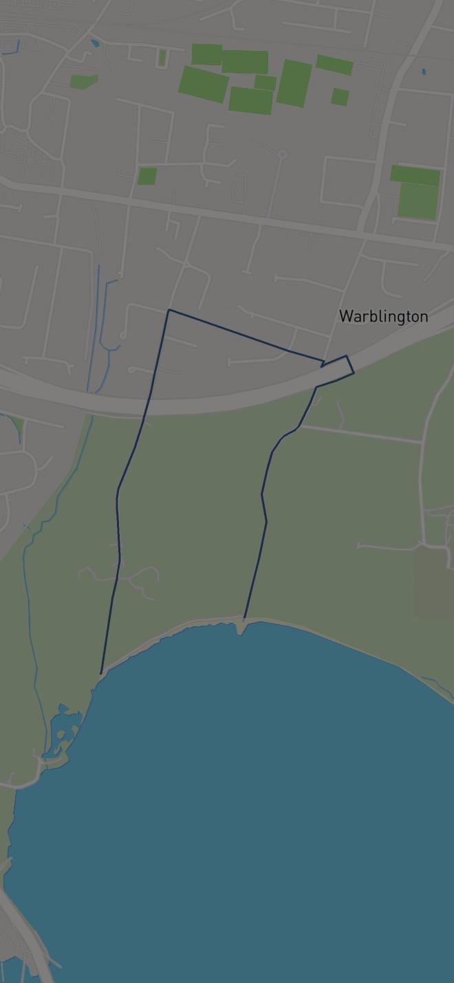 Preview of King Charles III England Coast Path: South Hayling to East Head: Alt Route via Warblington