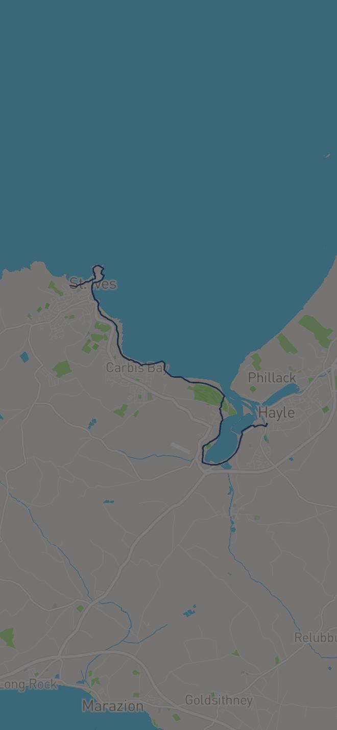Preview of South West Coast Path (Section 20: Hayle to St Ives)