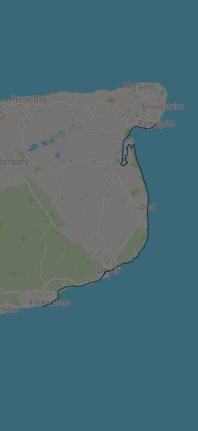 Preview of King Charles III England Coast Path: Folkestone to Ramsgate