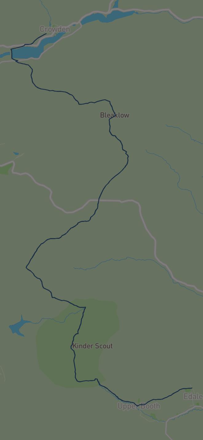 Preview of Pennine Way (Edale to Crowden)