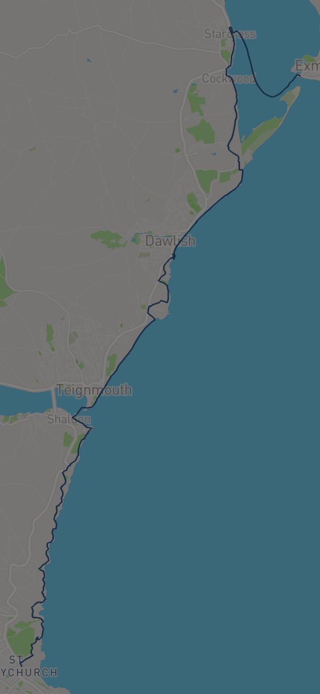 Preview of South West Coast Path (Section 43: Babbacombe to Exmouth)