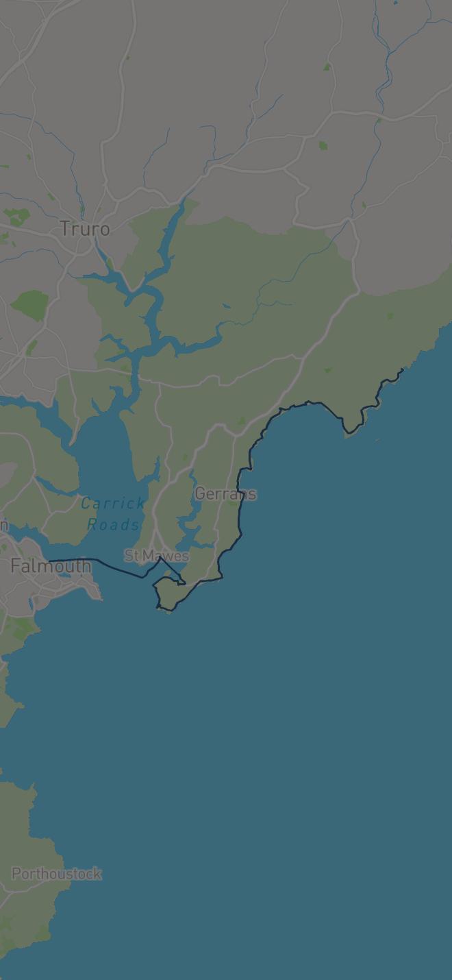 Preview of South West Coast Path (Section 30: Falmouth to Portloe)
