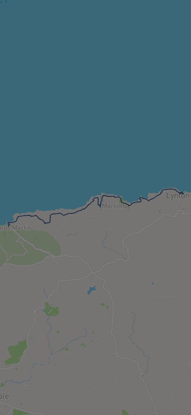 Preview of South West Coast Path (Section 3: Lynmouth to Combe Martin)