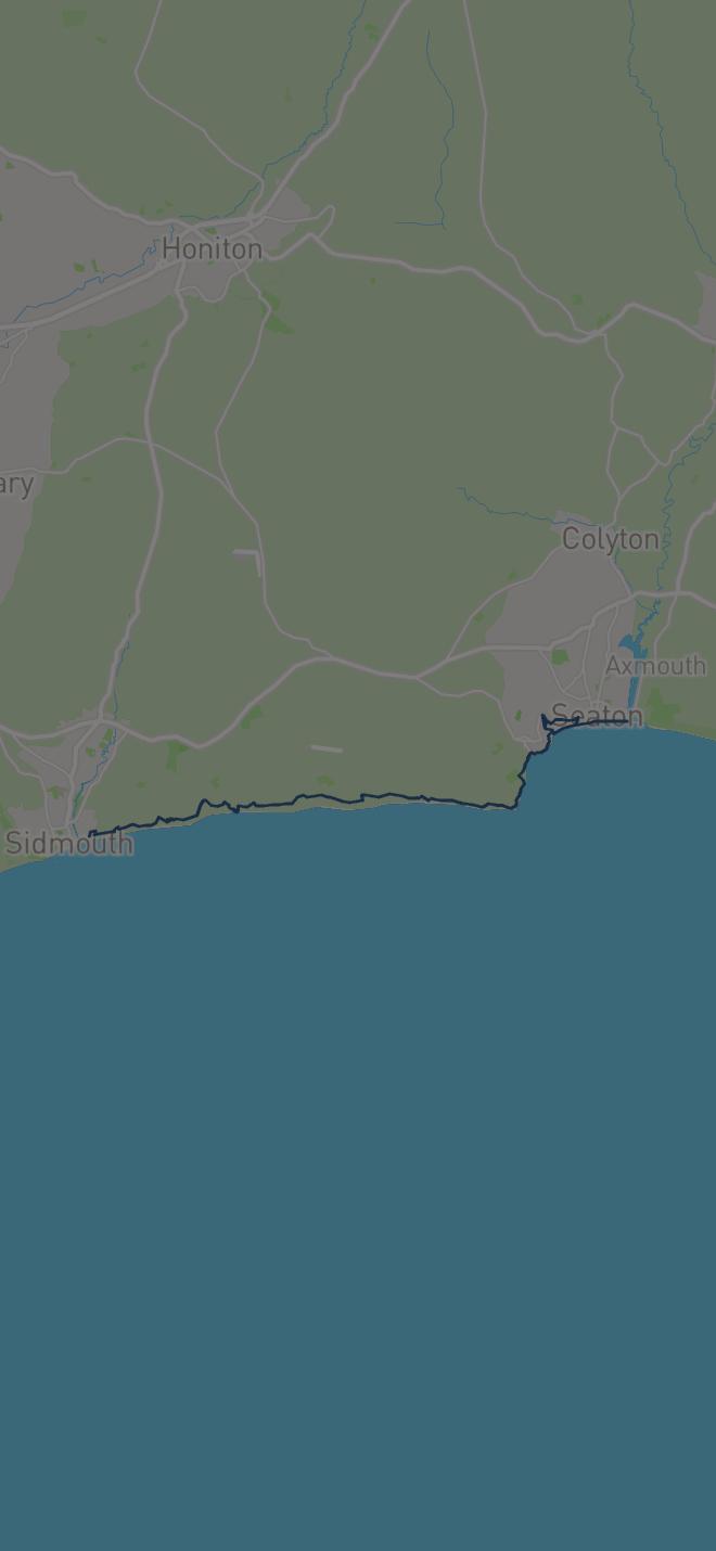 Preview of South West Coast Path (Section 45: Sidmouth to Seaton)