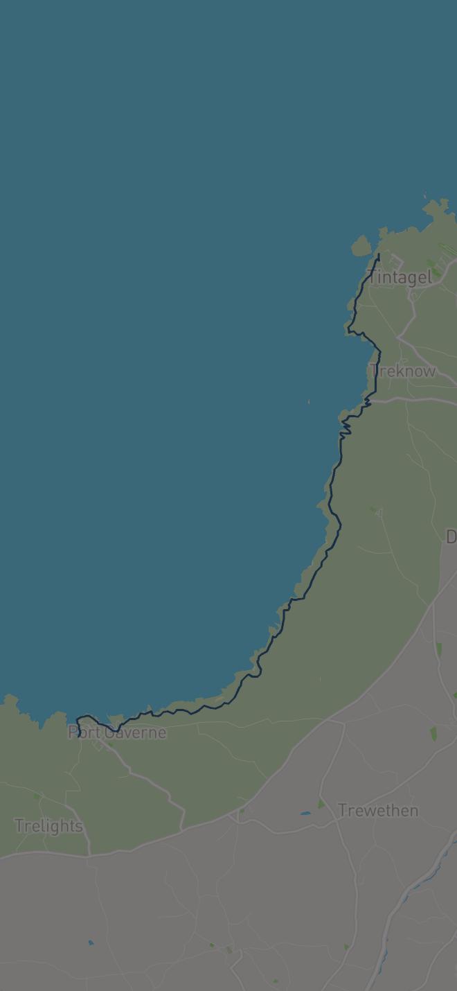 Preview of South West Coast Path (Section 13: Tintagel to Port Isaac)
