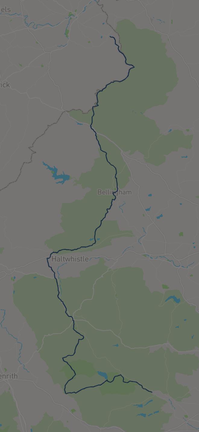Preview of Pennine Way (Middleton in Teesdale to Kirk Yetholm)