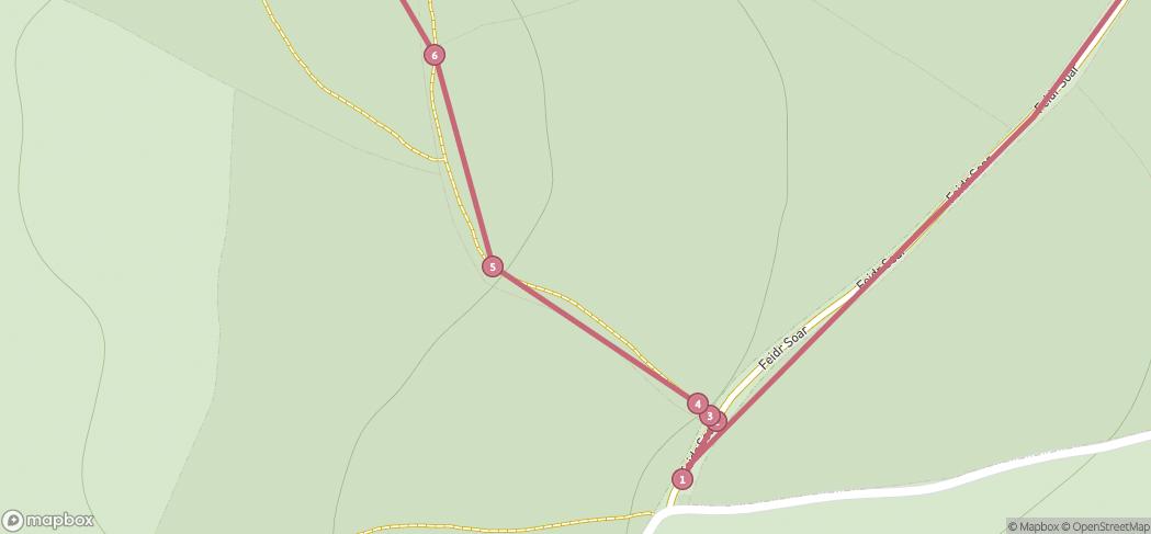 Map preview for Fairy land at Tŷ Canol Wood