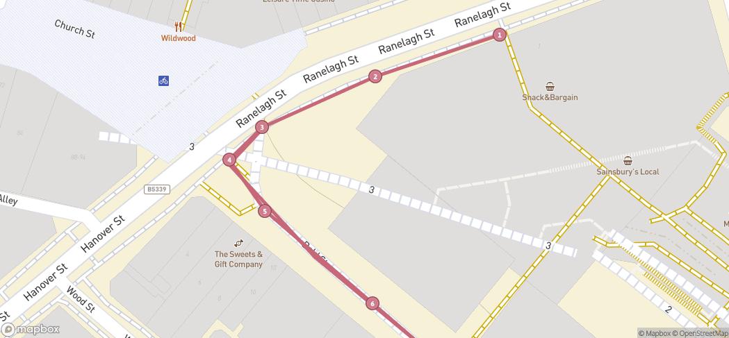 Map preview for Liverpool’s Hidden Gems Walk