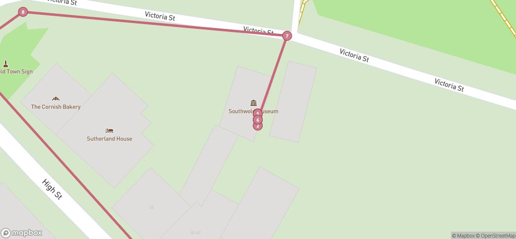 Map preview for Southwold Museums Trail