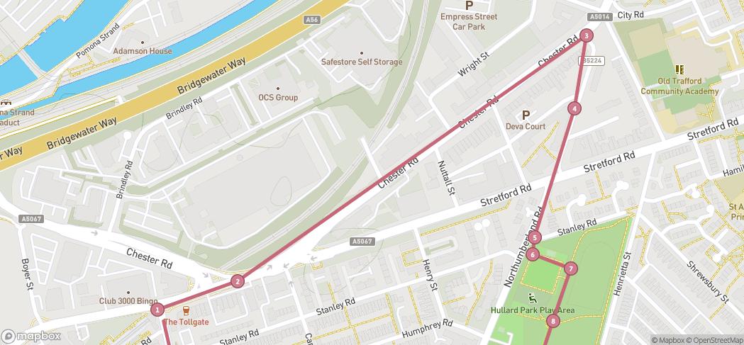 Map preview for Blossom paradise in Manchester