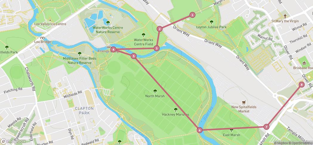 Map preview for Jubilee to Coronation