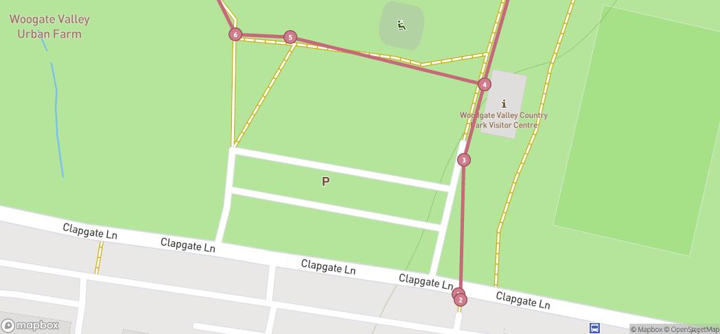 Map preview for Wonderful Woodgate Valley
