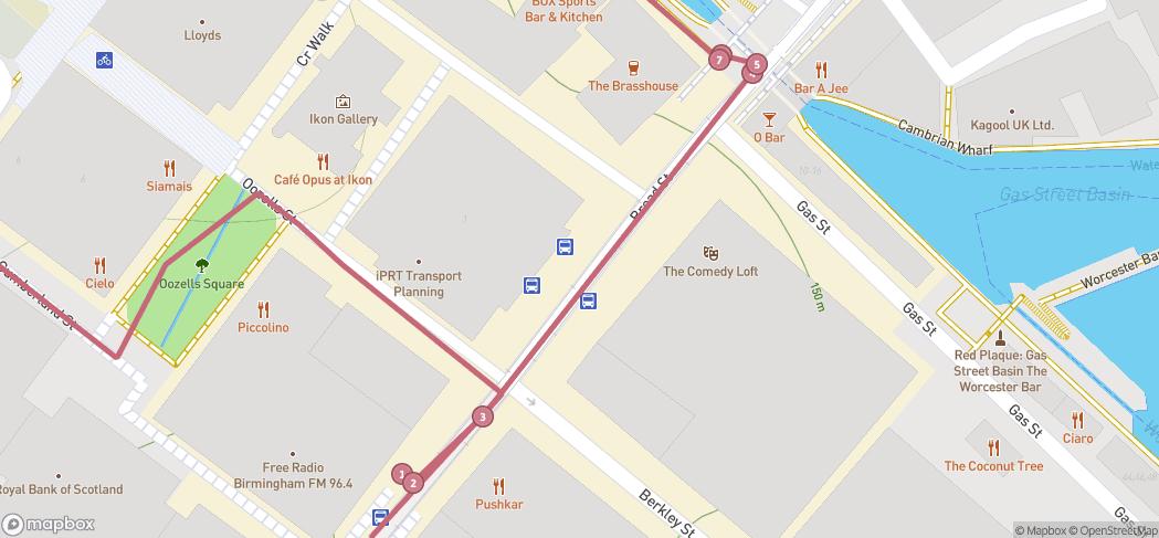 Map preview for Birmingham Roundhouse Family Fun
