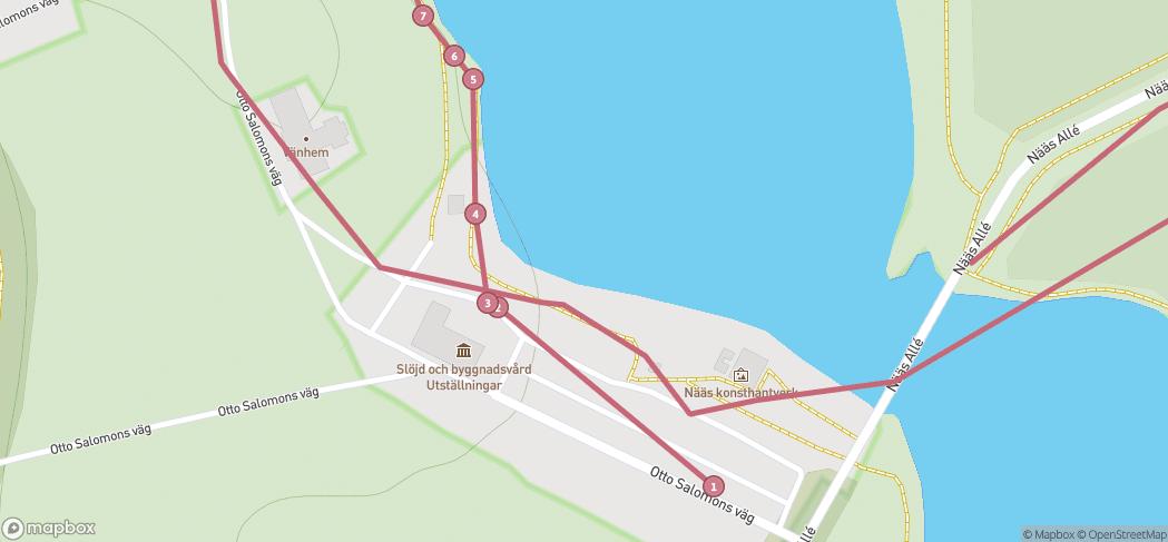 Map preview for Tidseresa genom Nääs omgivningar 