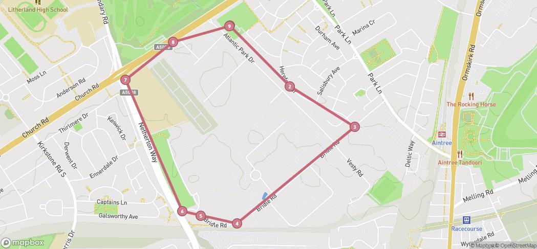 Map preview for Netherton walk