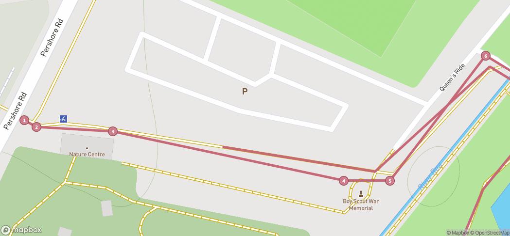 Map preview for Cannon Hill Park explorer