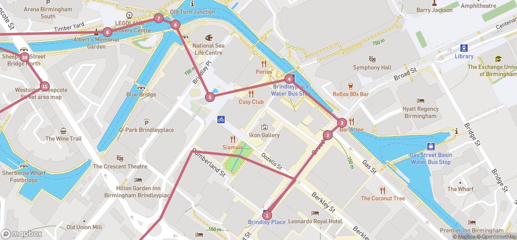 Map preview for Roundhouse Birmingham