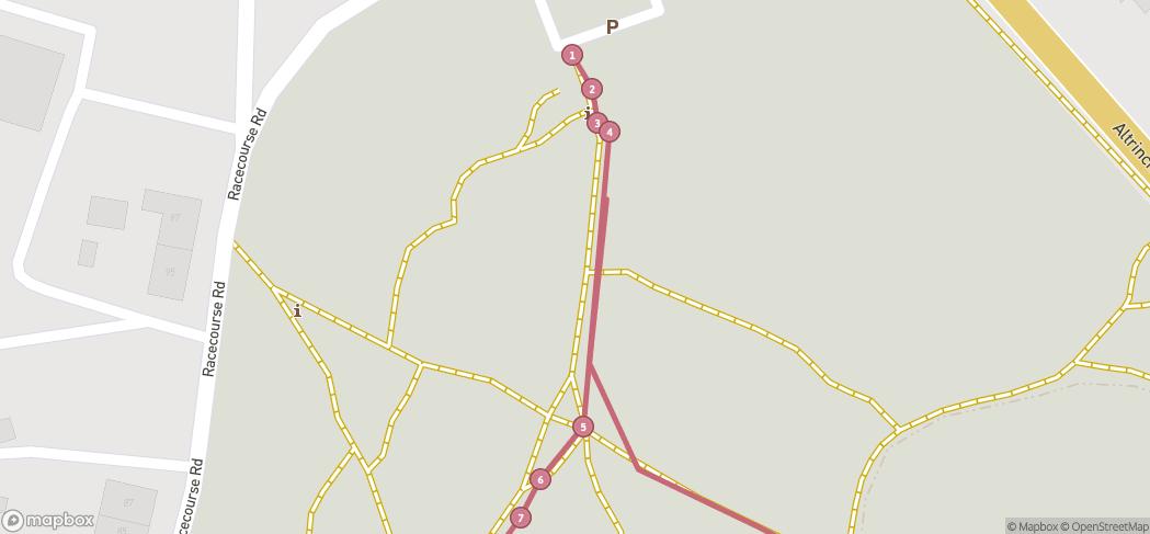 Map preview for Lindow Common Two-Loop Walk
