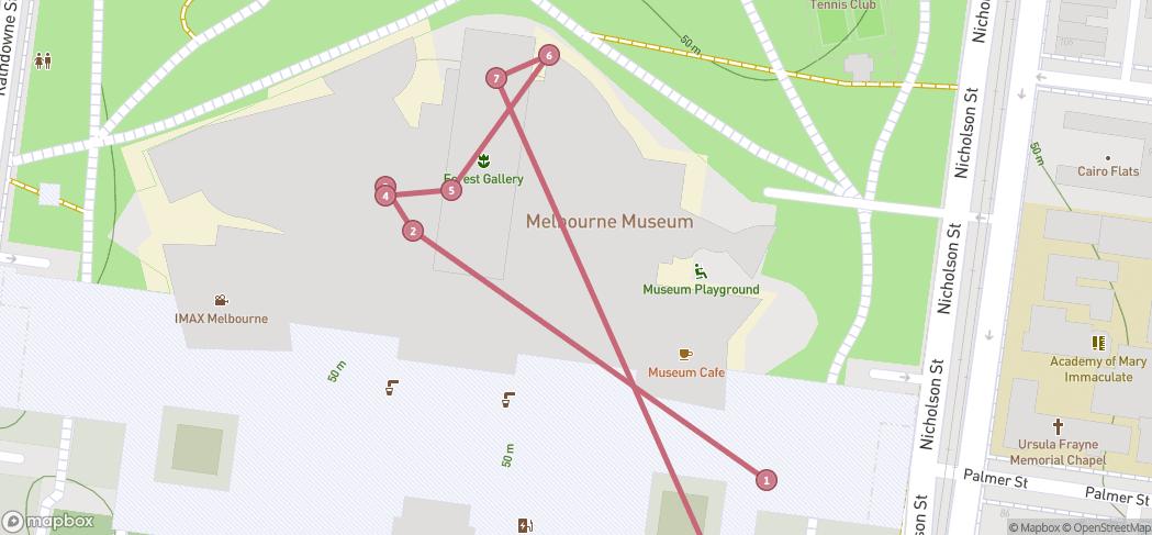 Map preview for Fitzroy ramble