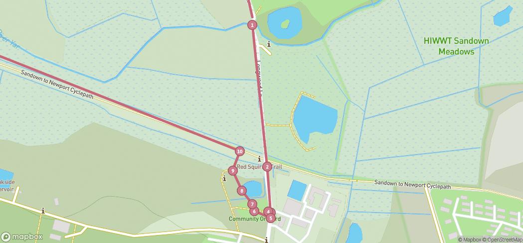 Map preview for Adgestone Adventure Loop