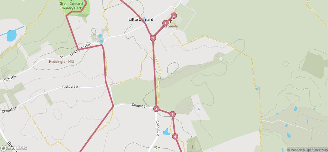 Map preview for All Saints Circular