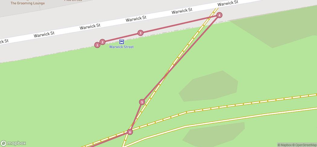 Map preview for Ouseburn Blooming Trail