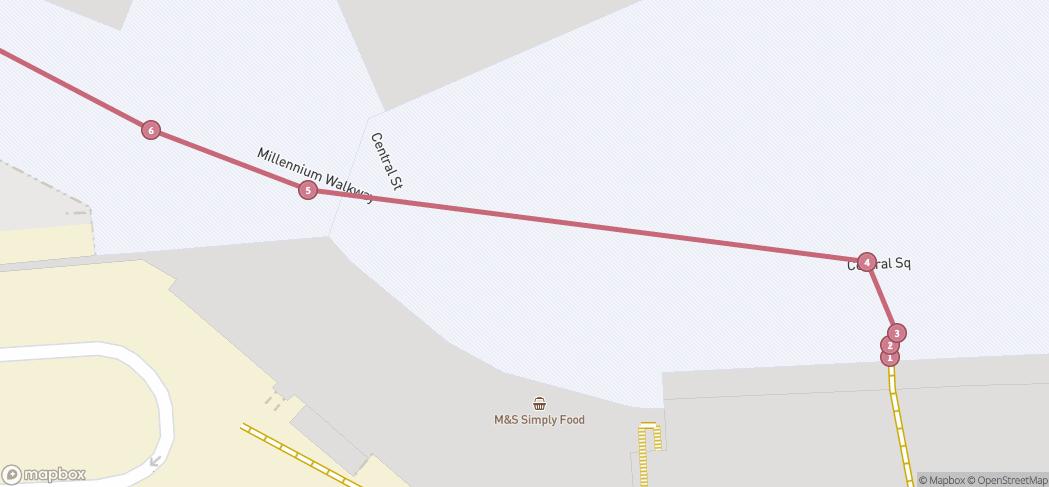 Map preview for Cardiff Blooming Trail