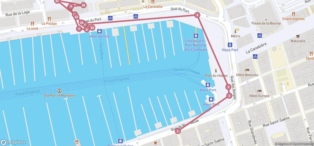 Map preview for Vieux Port pavilion