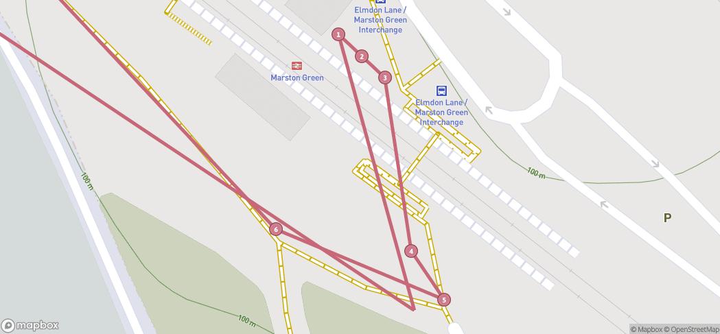 Map preview for Sheldon Country Park Trail