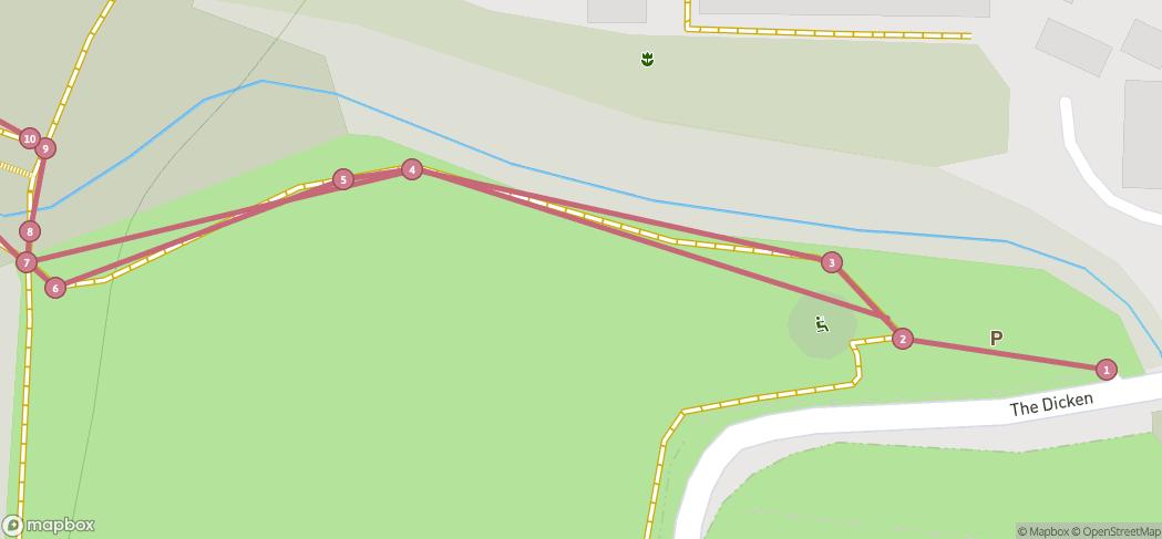 Map preview for The Dicken Loop