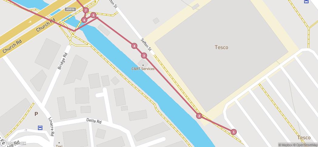 Map preview for Hatton Hill Park and Canal Loop