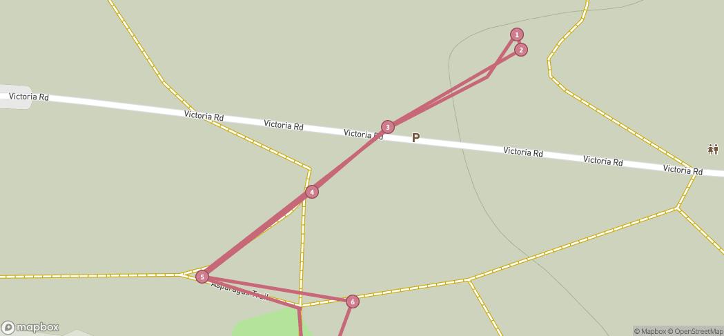 Map preview for Formby Asparagus Trail