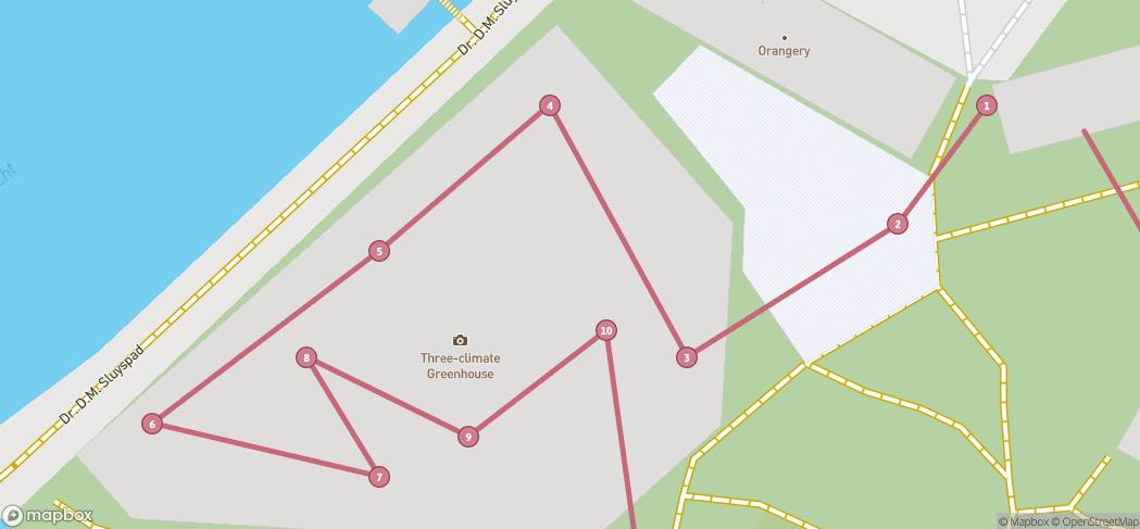 Map preview for A day at Hortus Botanicus