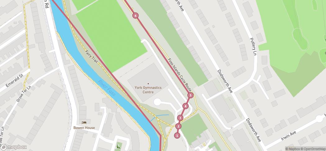 Map preview for The Foss Fairy Trail Loop ✨