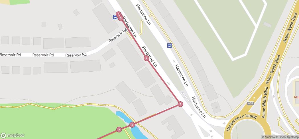 Map preview for Bournville Blooming Trail