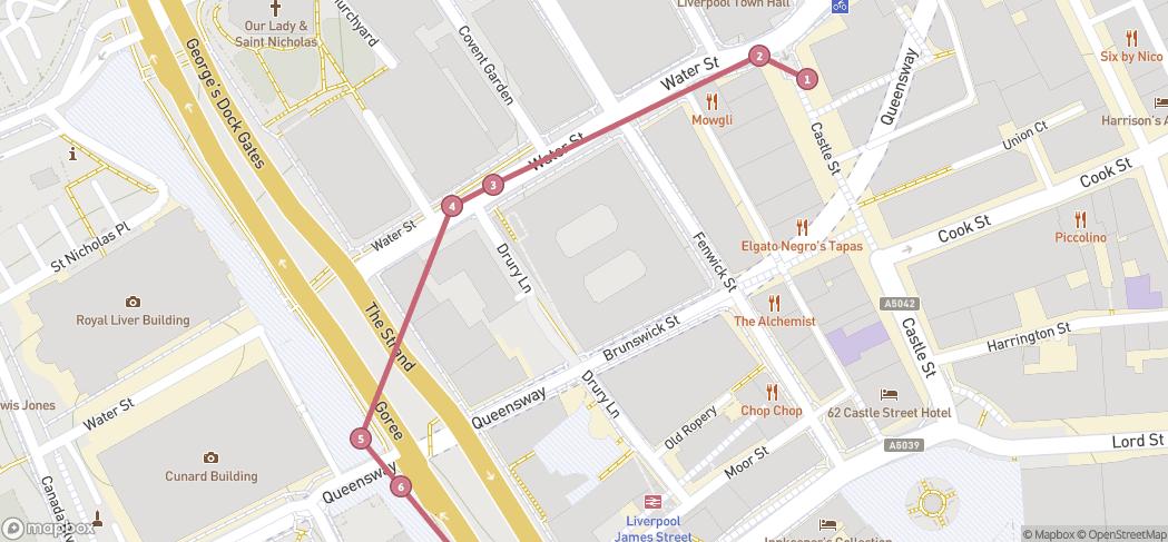 Map preview for Public Health Heritage Walk