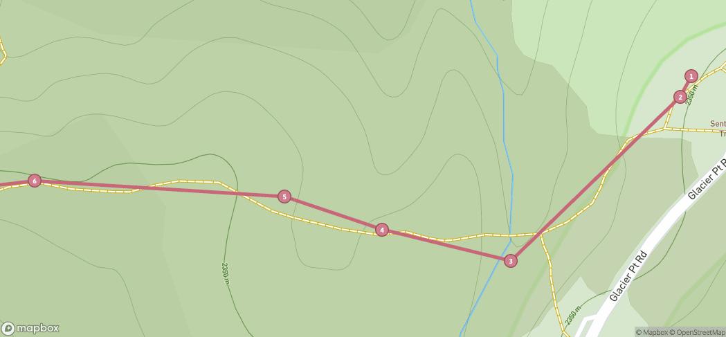 Map preview for Taft Point