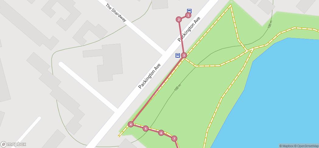 Map preview for Kingfisher Park & River Cole Trail