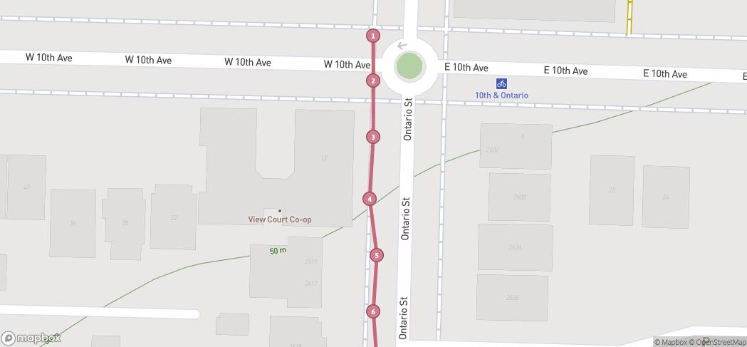 Map preview for Mount Pleasant Prayer Walk