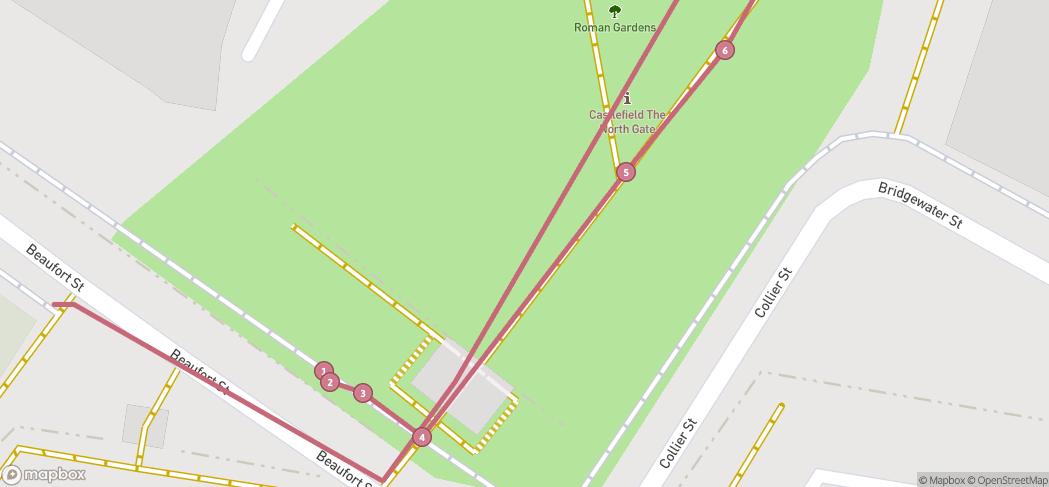 Map preview for Manchester Bloomtown Trail