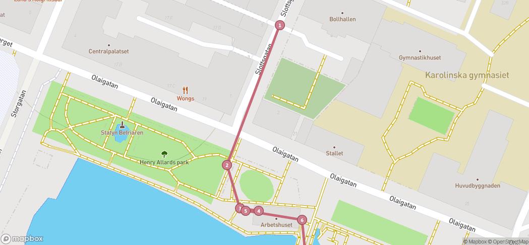 Map preview for A walk along Svartån