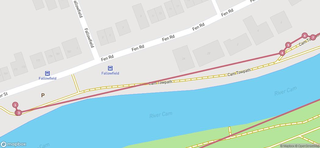 Map preview for River Cam loop