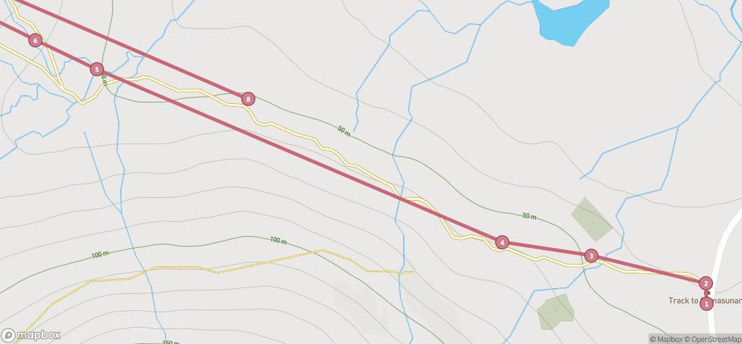 Map preview for Camasunary car park/Strathaird Skye