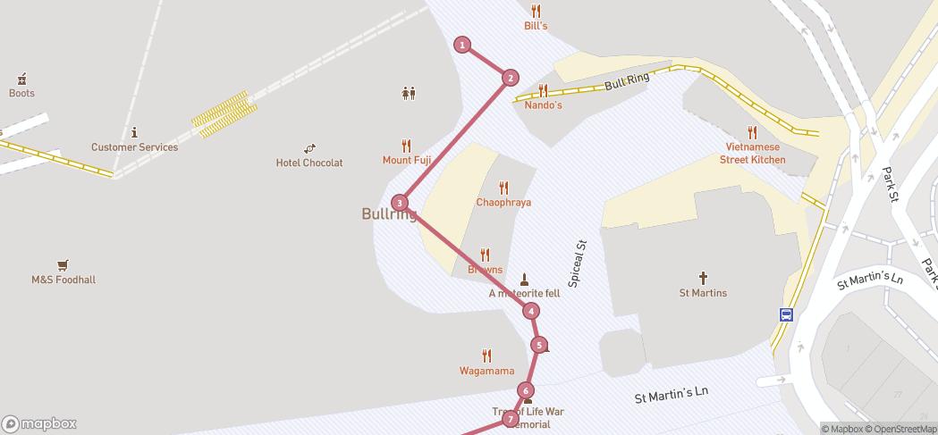Map preview for Birmingham: Made by Migration Trail