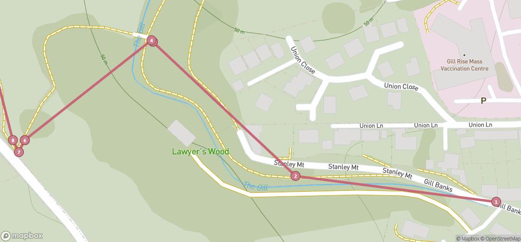 Map preview for Cumbria way