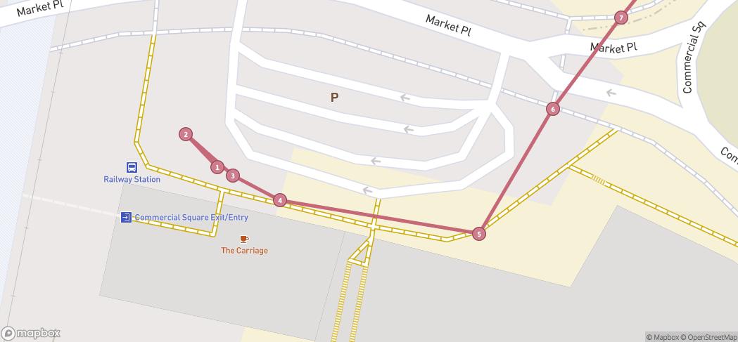 Map preview for Haywards Heath to Balcombe Trail