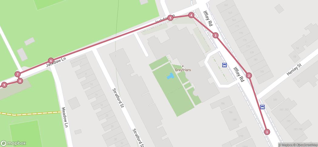 Map preview for Aston’s Eyot and The Kidneys