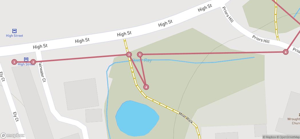 Map preview for Wroughton Pony Trail